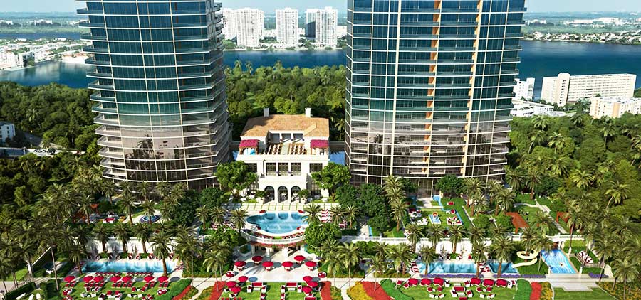 The Estates At Acqualina - new developments at Sunny Isles Beach